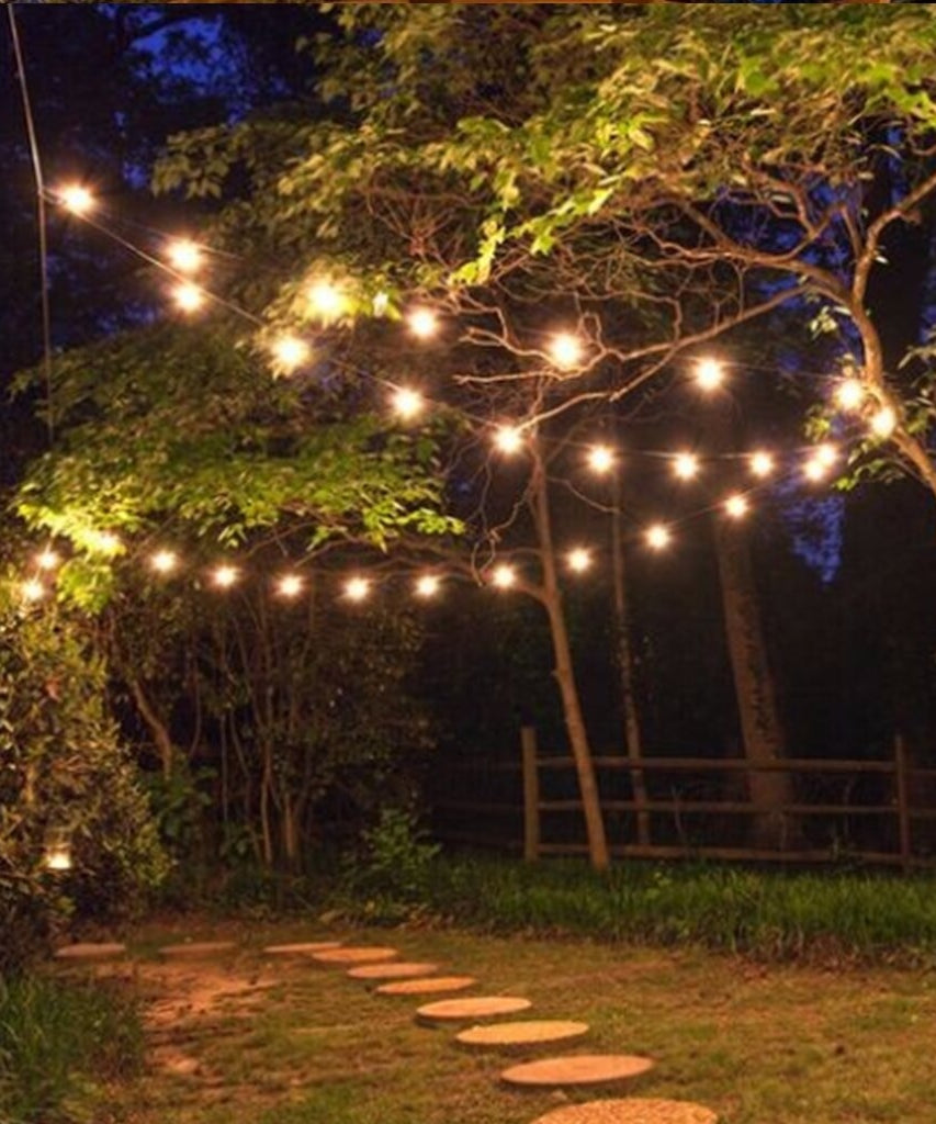 Ghirlanda Luminoasa Decorativa Joyful Box, 20 Metri, 20 Becuri, Becuri LED, Lumina calda, Interconectabila, Alimentare la priza, IP65