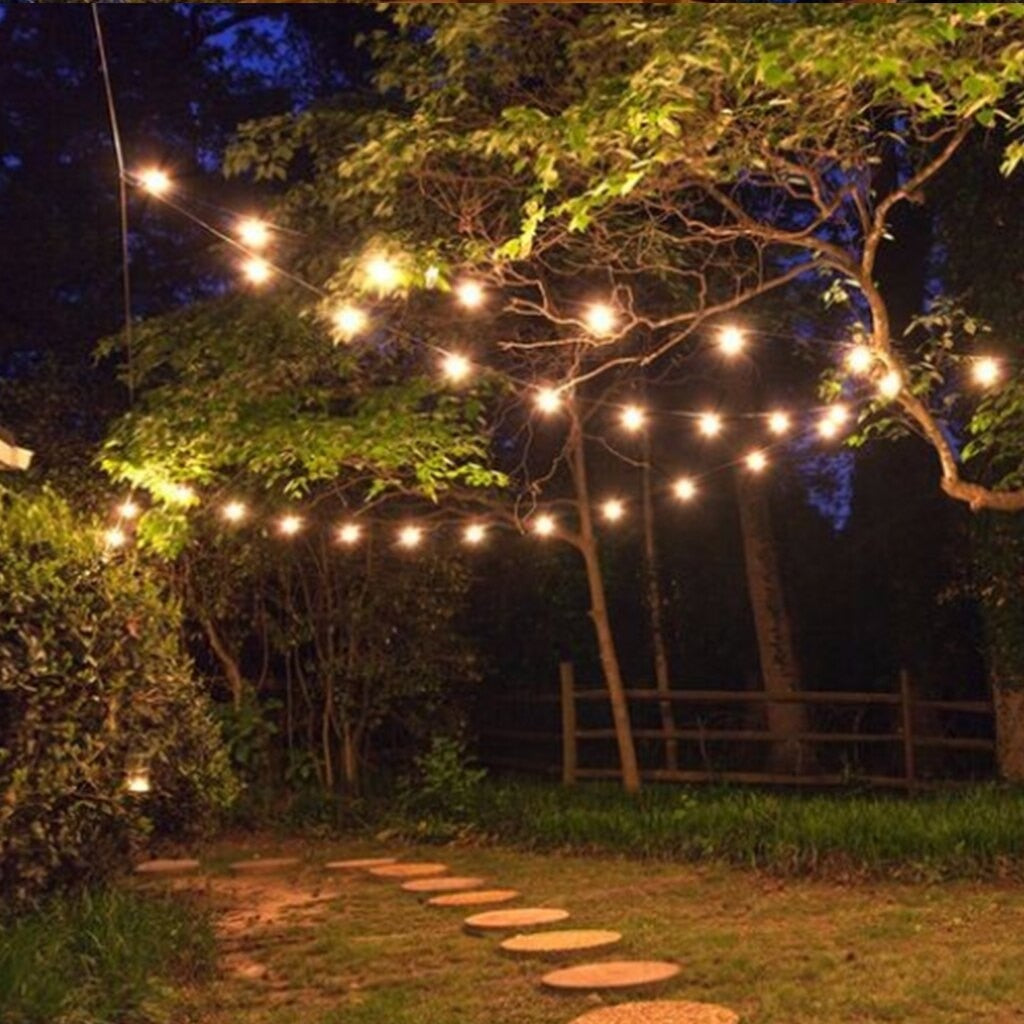 Ghirlanda Luminoasa Decorativa Joyful Box, 20 Metri, 20 Becuri, Becuri LED, Lumina calda, Interconectabila, Alimentare la priza, IP65