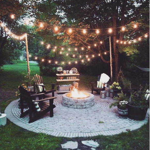 Ghirlanda Luminoasa Decorativa Joyful Box, 20 Metri, 20 Becuri, Becuri LED, Lumina calda, Interconectabila, Alimentare la priza, IP65